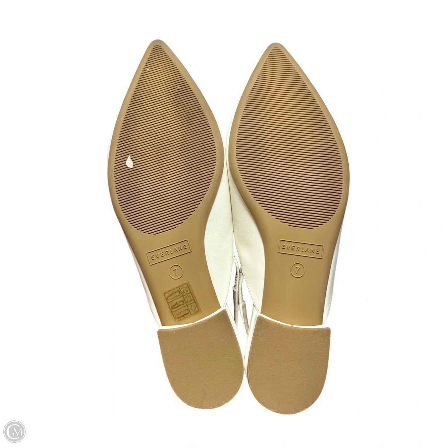 Shoes Flats By Everlane In Cream, Size: 7