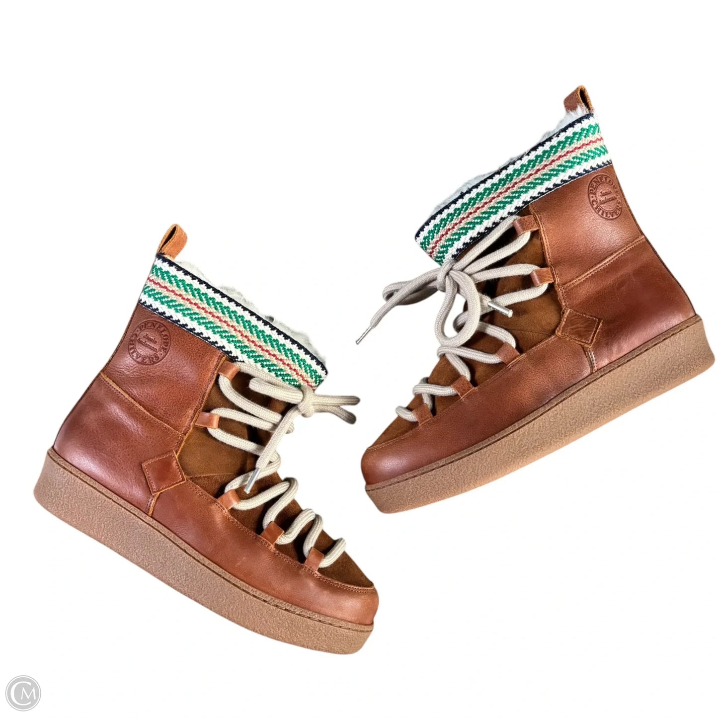 Boots Snow By Penelope Chilers In Brown, Size: 10.5