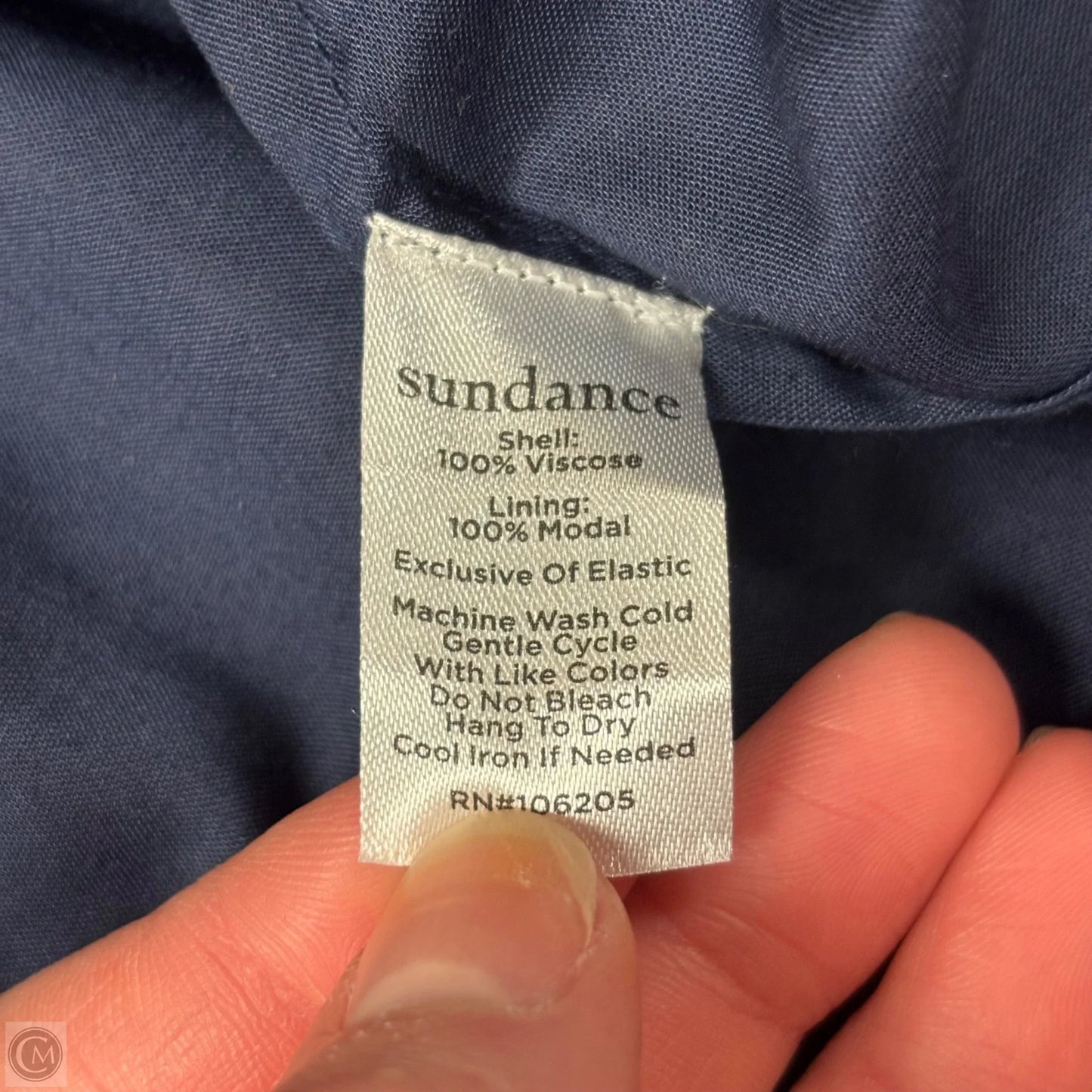 Dress Party Short By Sundance In Blue, Size: Xxl
