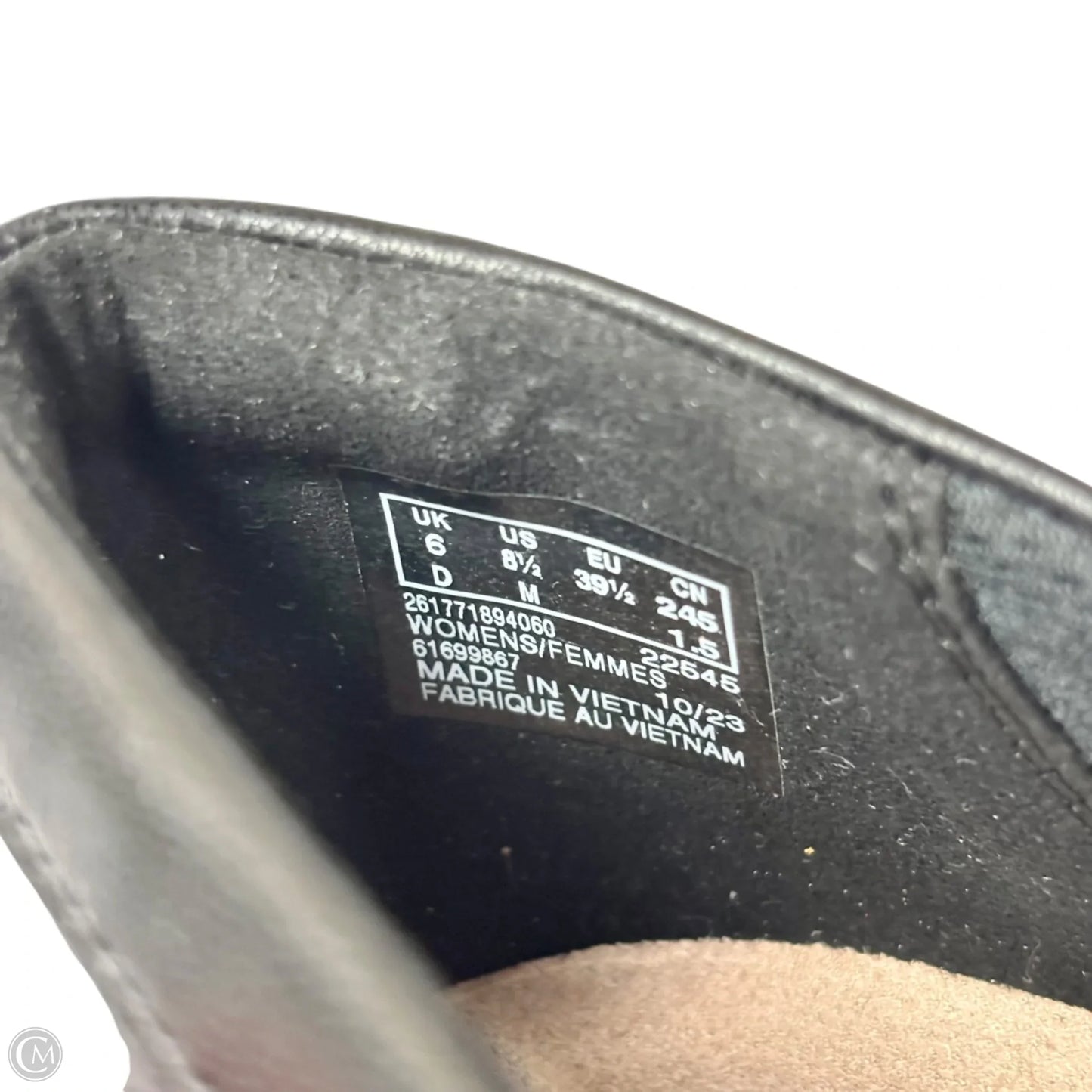 Shoes Heels Kitten By Clarks In Black, Size: 8.5