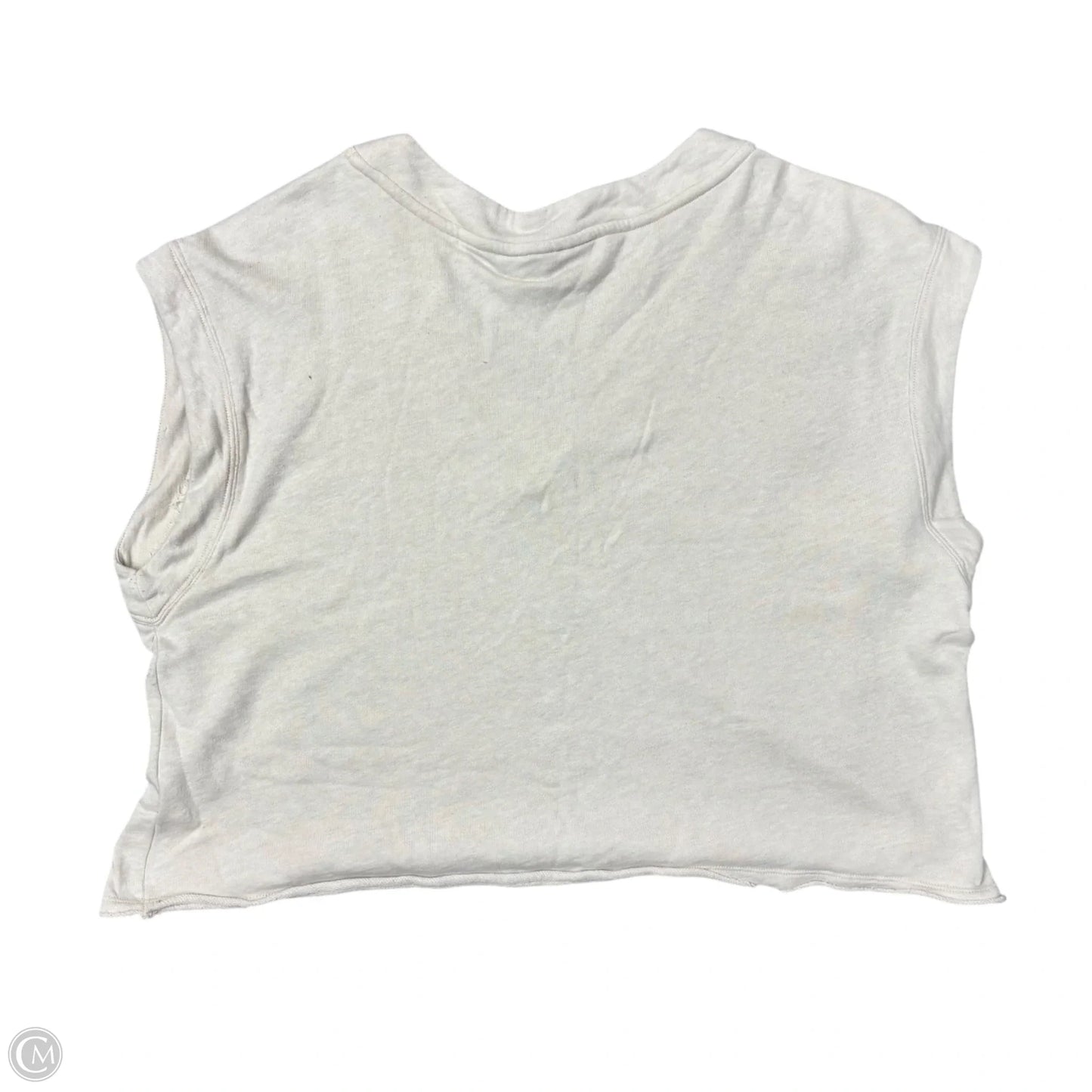 Top Short Sleeve By Maeve In Cream, Size: 1x