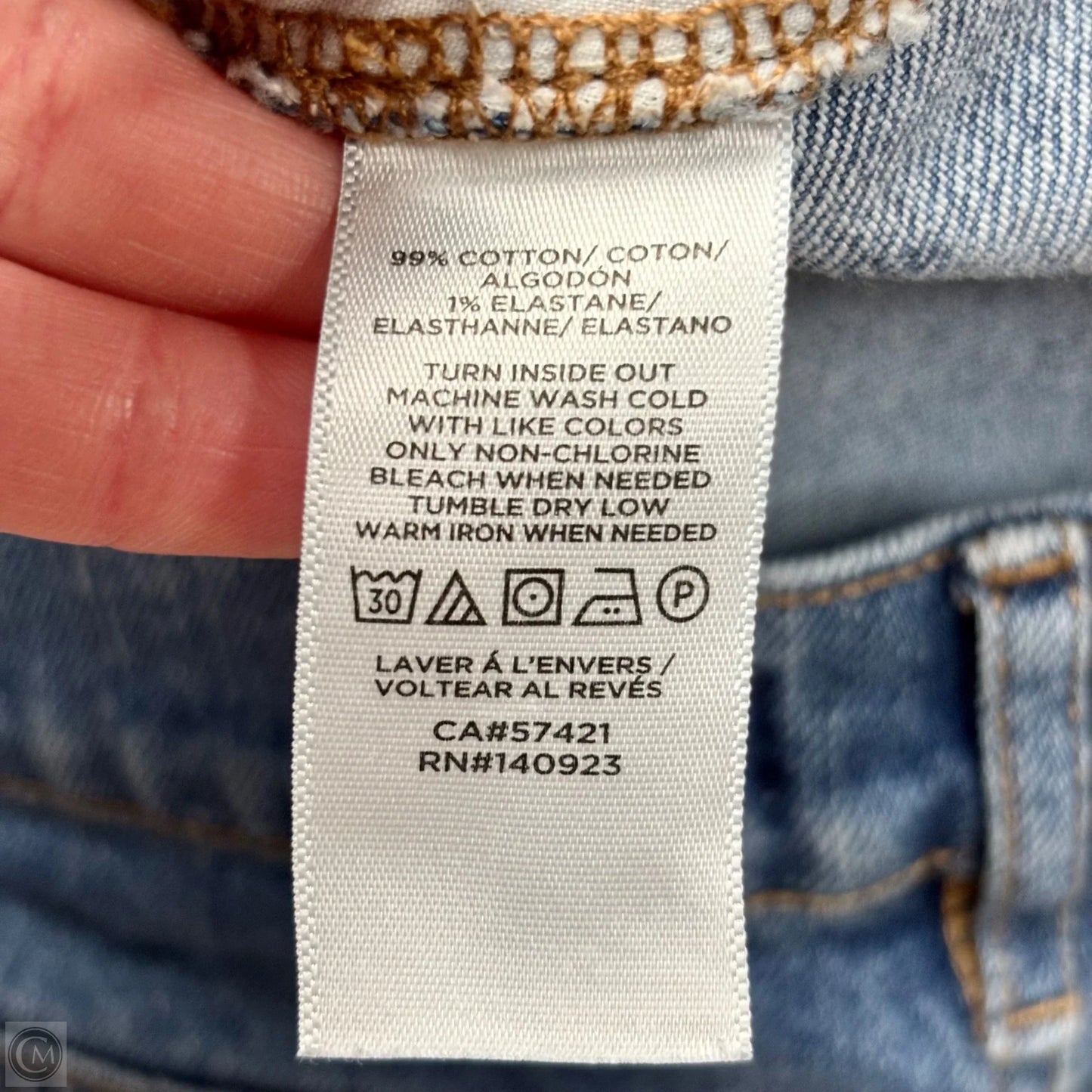 Shorts By Loft In Blue Denim, Size: 10