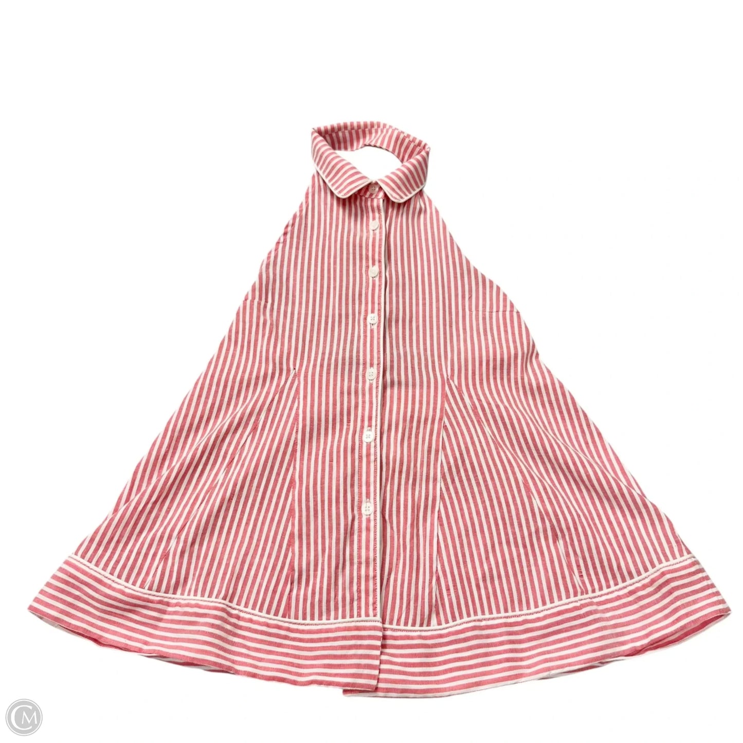 Top Sleeveless By Anthropologie In Striped Pattern, Size: Xxs