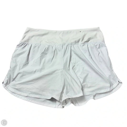 Athletic Shorts By Spyder In White, Size: L