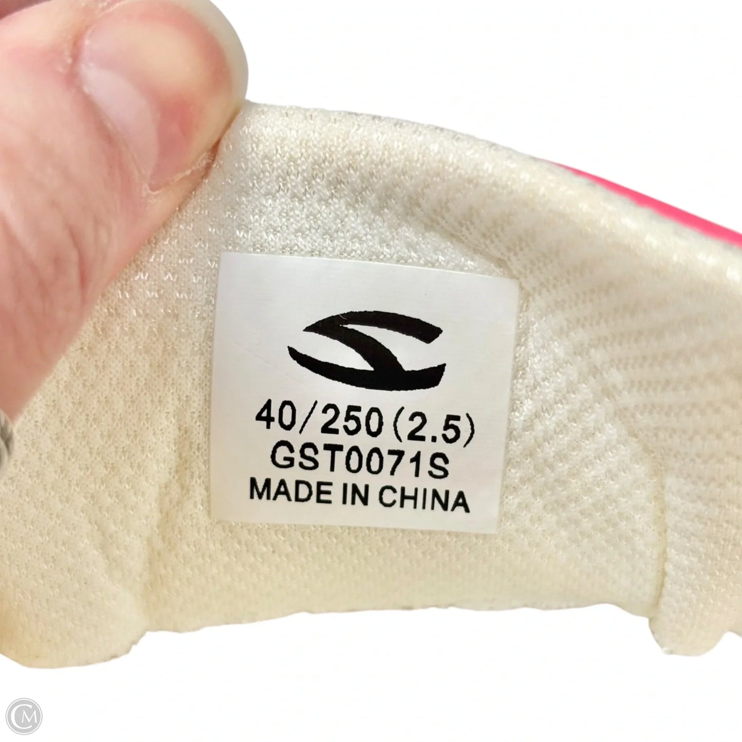 Shoes Sneakers By Hobibear In Pink & White, Size: 9.5