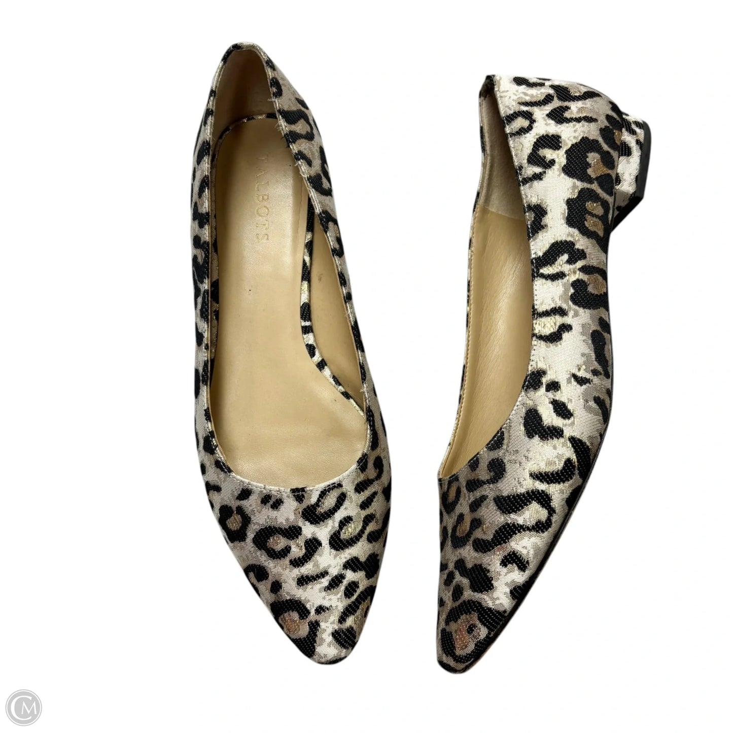Shoes Flats By Talbots In Leopard Print, Size: 11