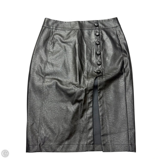 Skirt Midi By J. Brooks In Black, Size: Xl