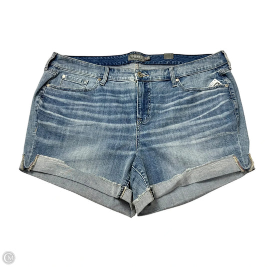 Shorts By Torrid In Blue Denim, Size: 22