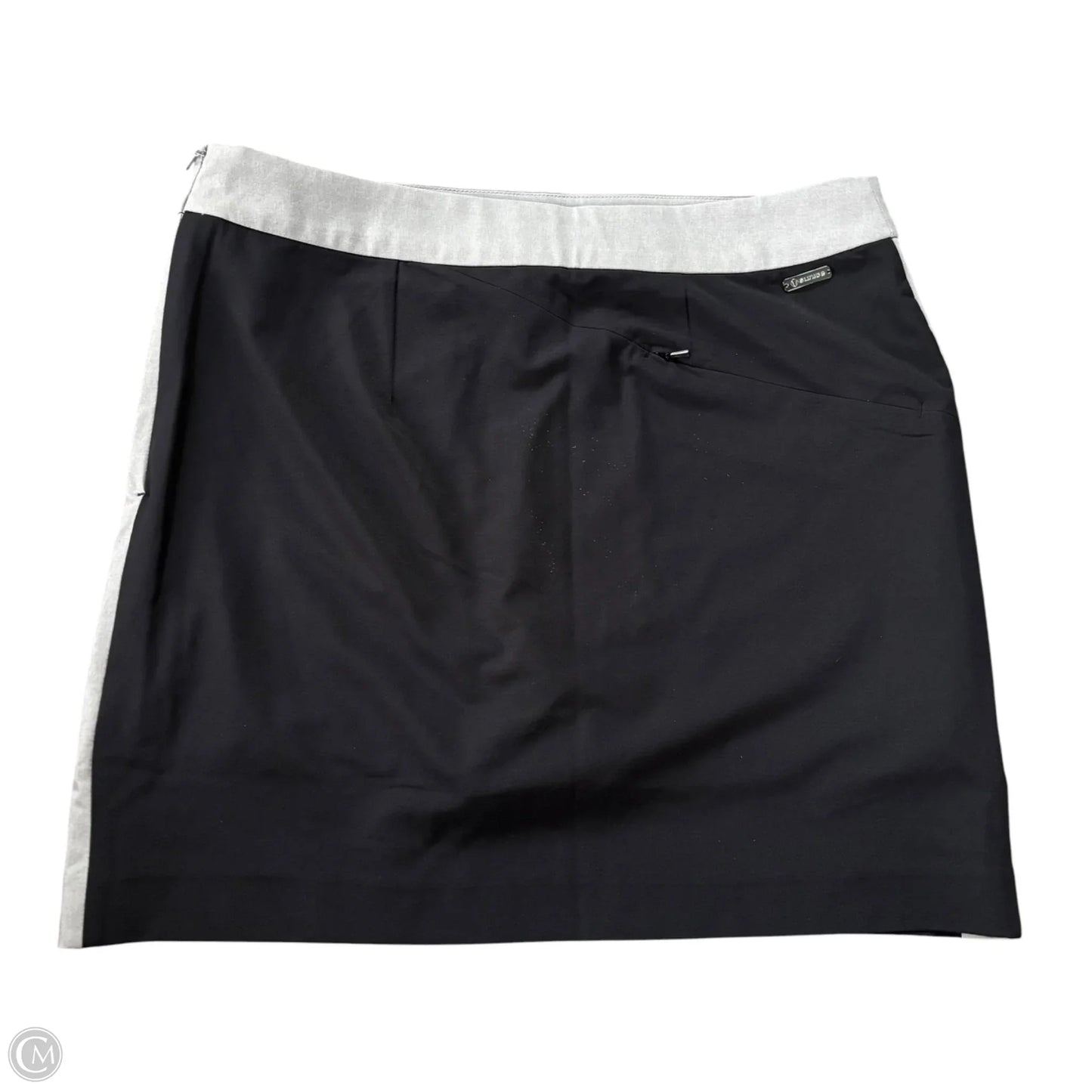 Athletic Skort By Sunice In Black & Grey, Size: 6