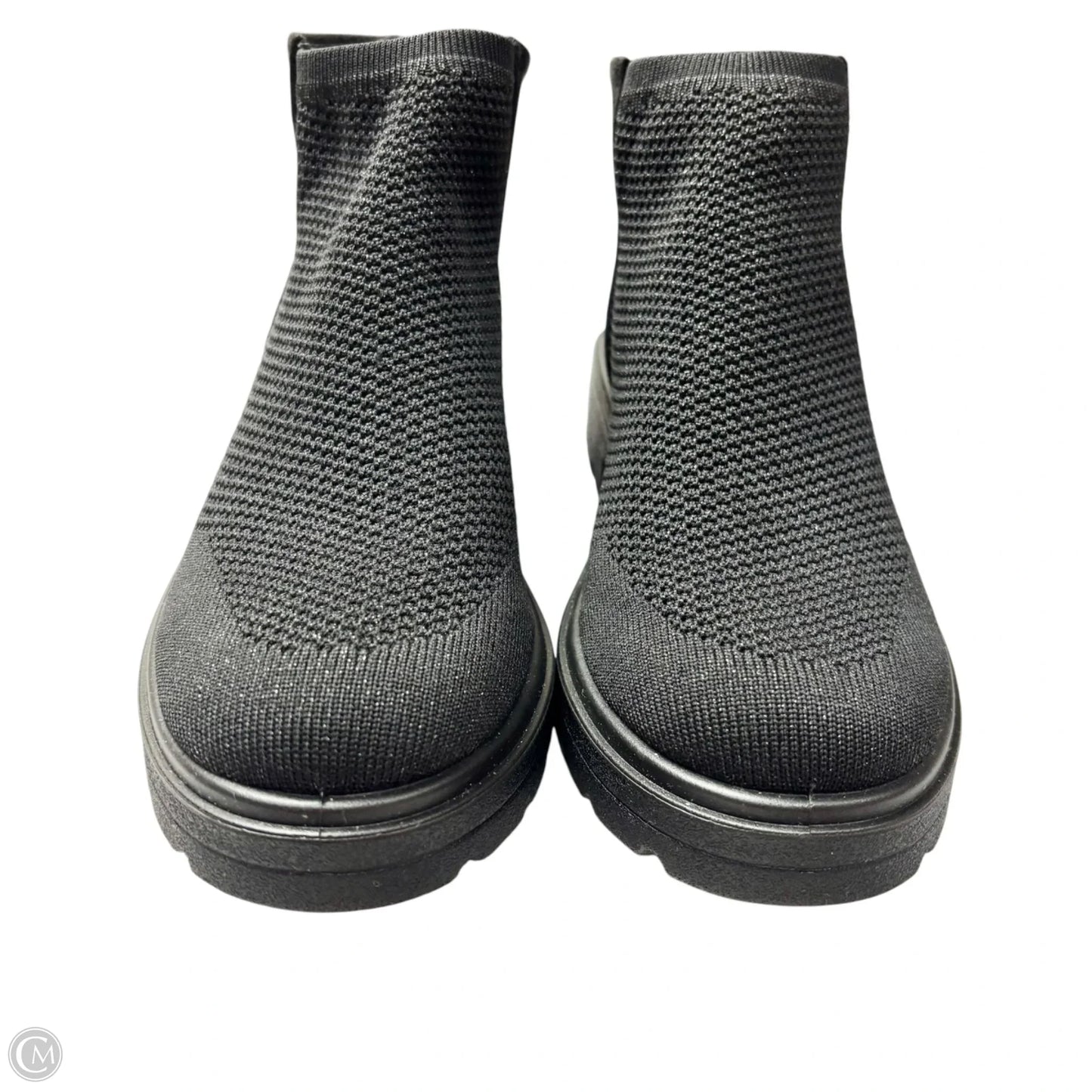 Boots Ankle Flats By Bzees In Black, Size: 7