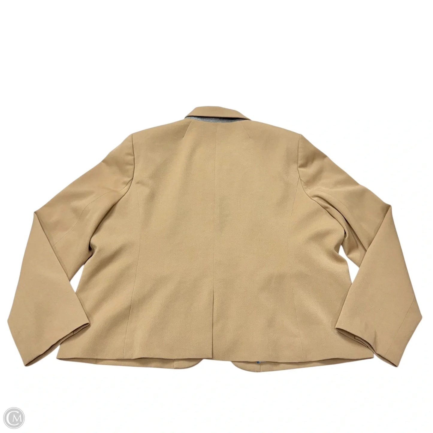 Blazer By J. Crew In Tan, Size: 3x