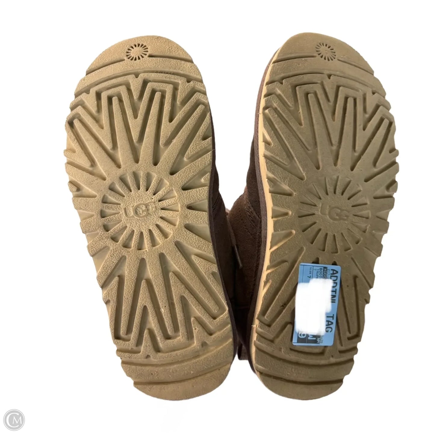 Boots Designer By Ugg In Taupe, Size: 7