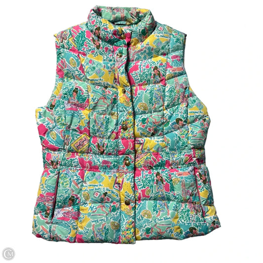 Vest Designer By Lilly Pulitzer In Blue, Size: L