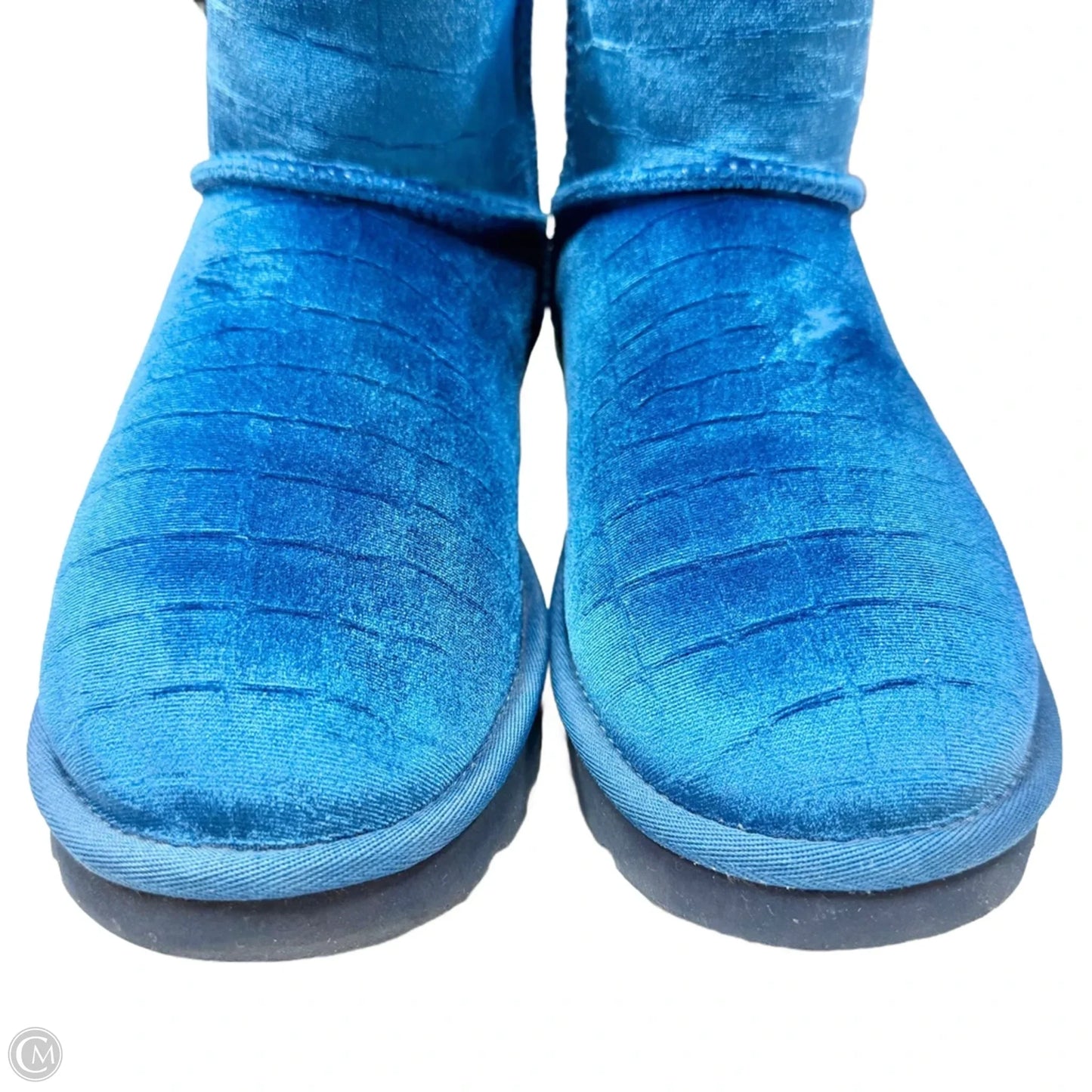 Boots Designer By Ugg In Blue, Size: 11