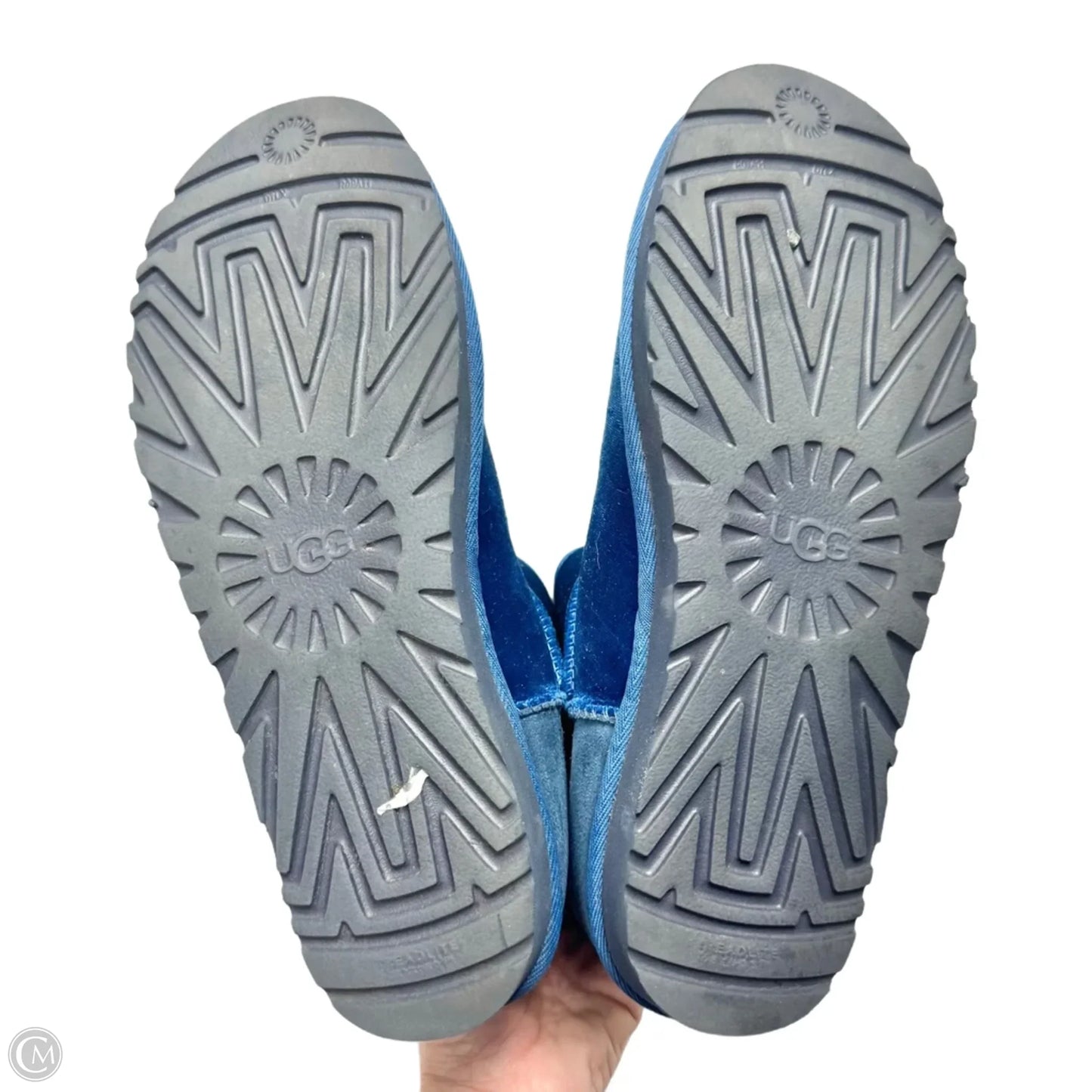 Boots Designer By Ugg In Blue, Size: 11