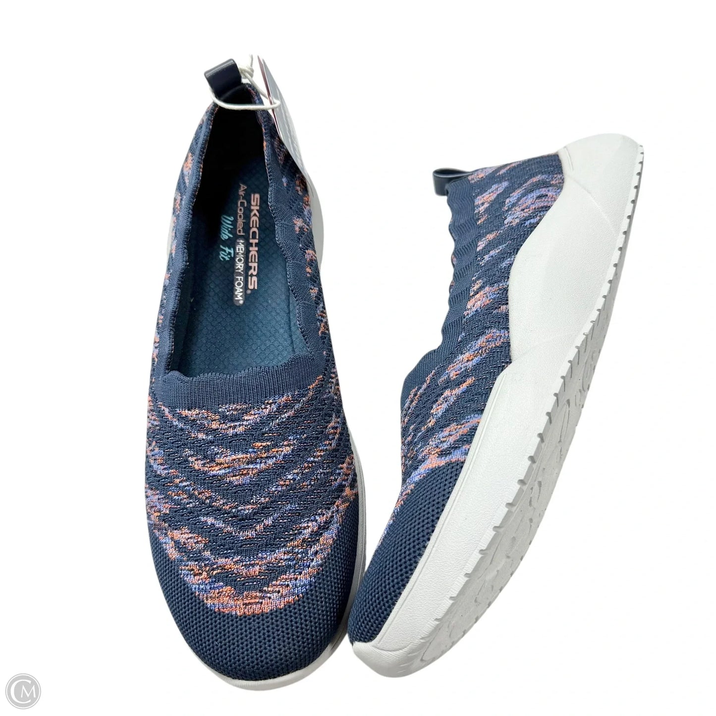 Shoes Flats By Skechers In Orange & Purple, Size: 10