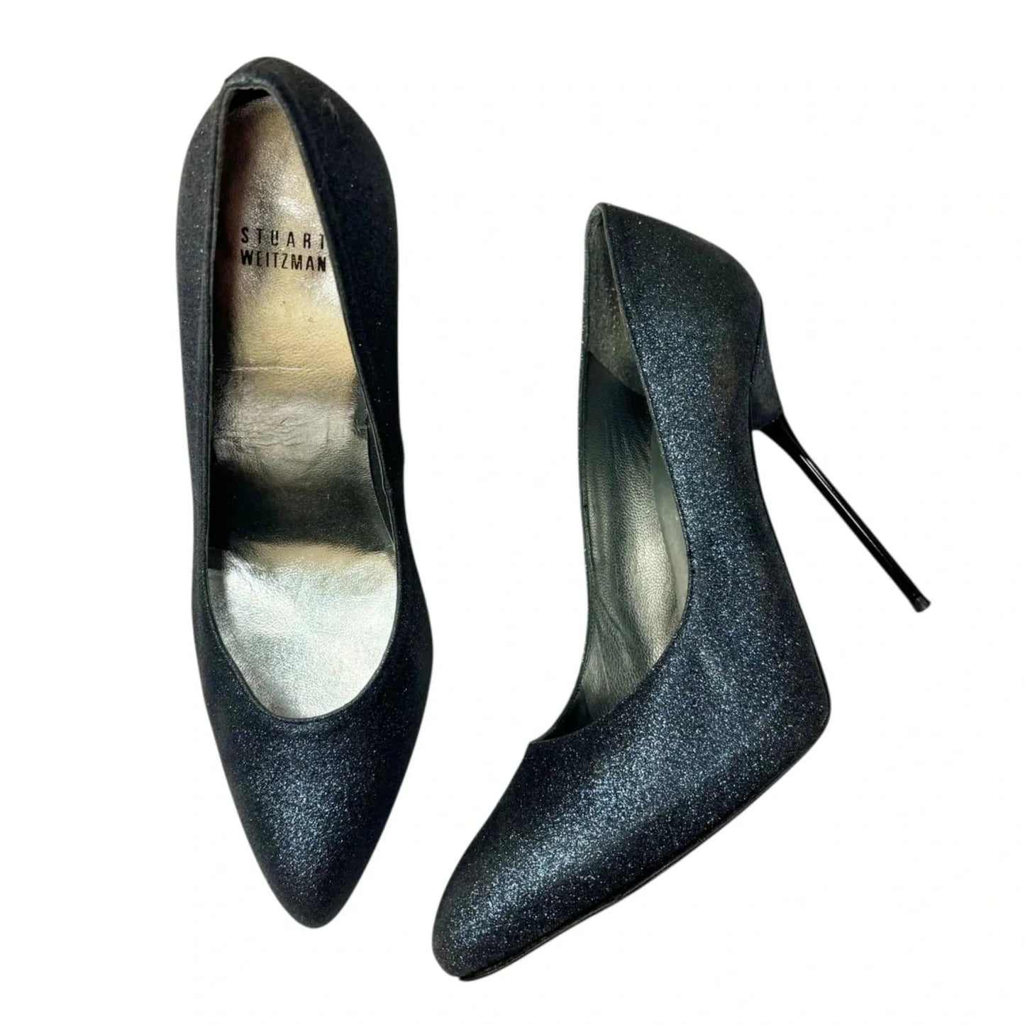 Shoes Designer By Stuart Weitzman In Blue, Size: 10