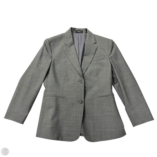 Blazer By Theory In Grey, Size: S