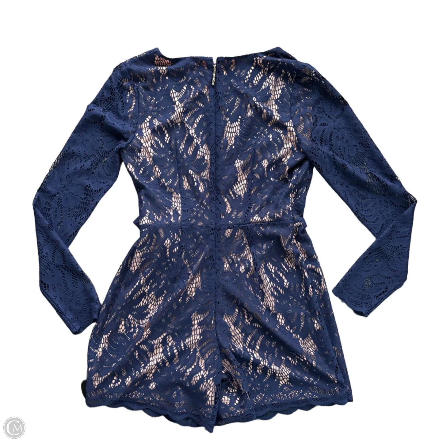 Romper Designer By Lilly Pulitzer In Navy, Size: S