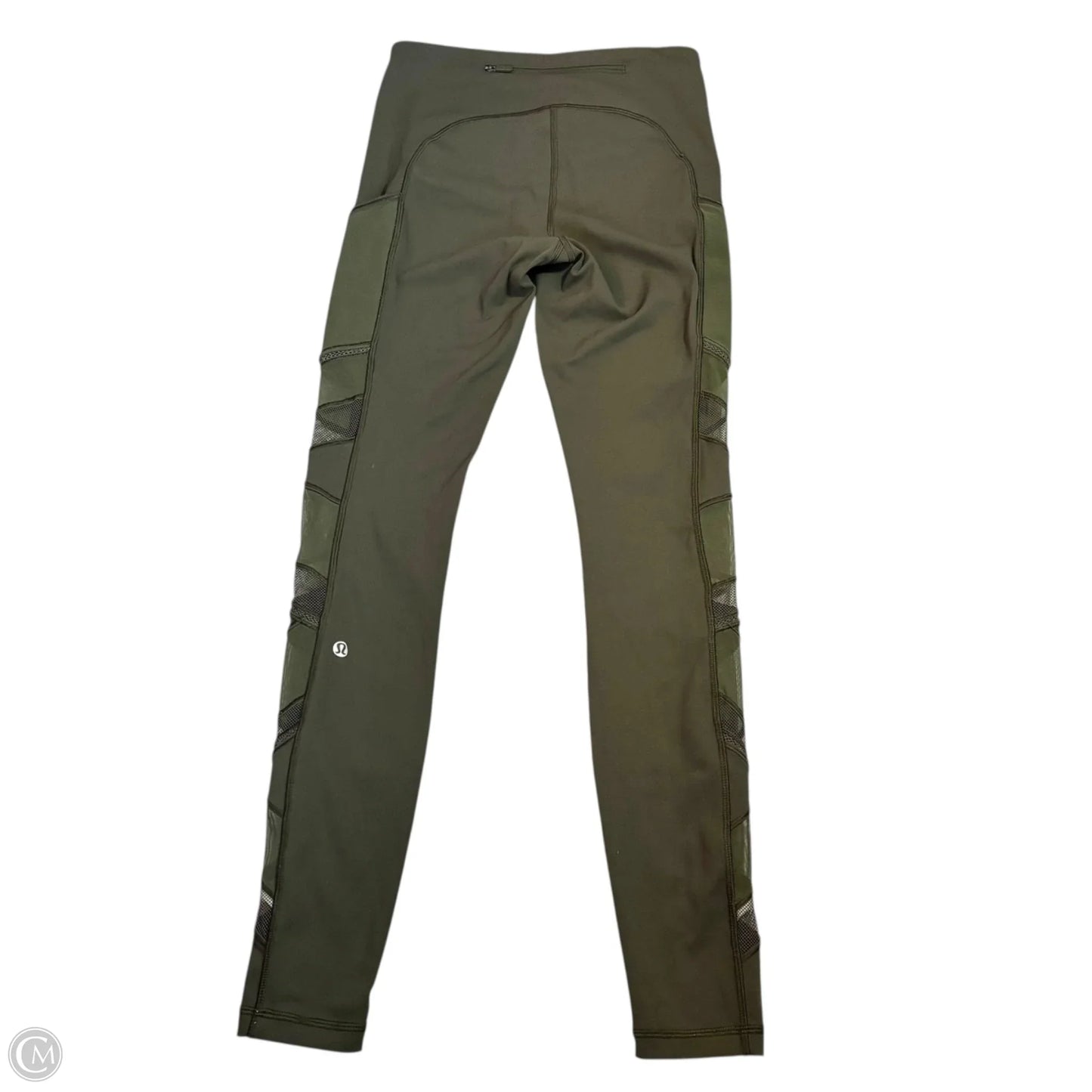 Athletic Leggings By Lululemon In Green, Size: S