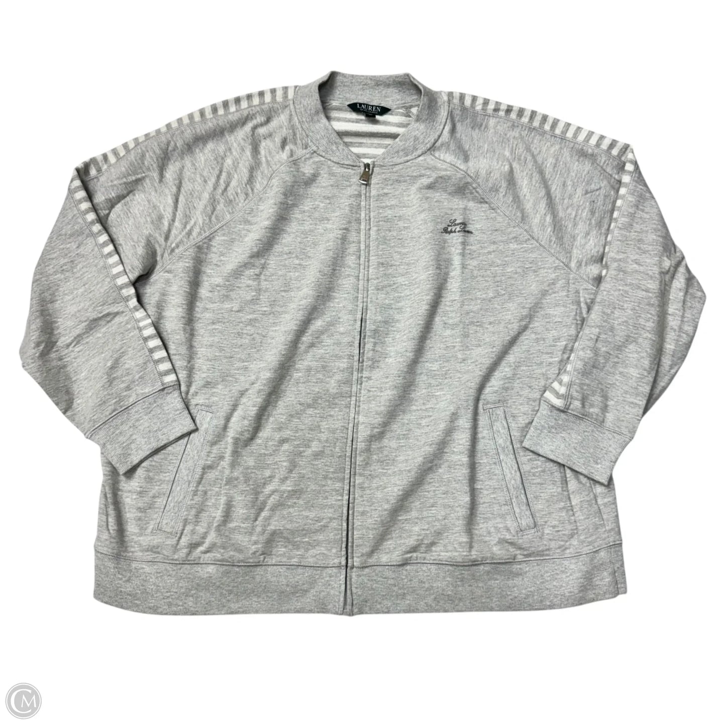 Jacket Other By Lauren By Ralph Lauren In Grey, Size: 3x