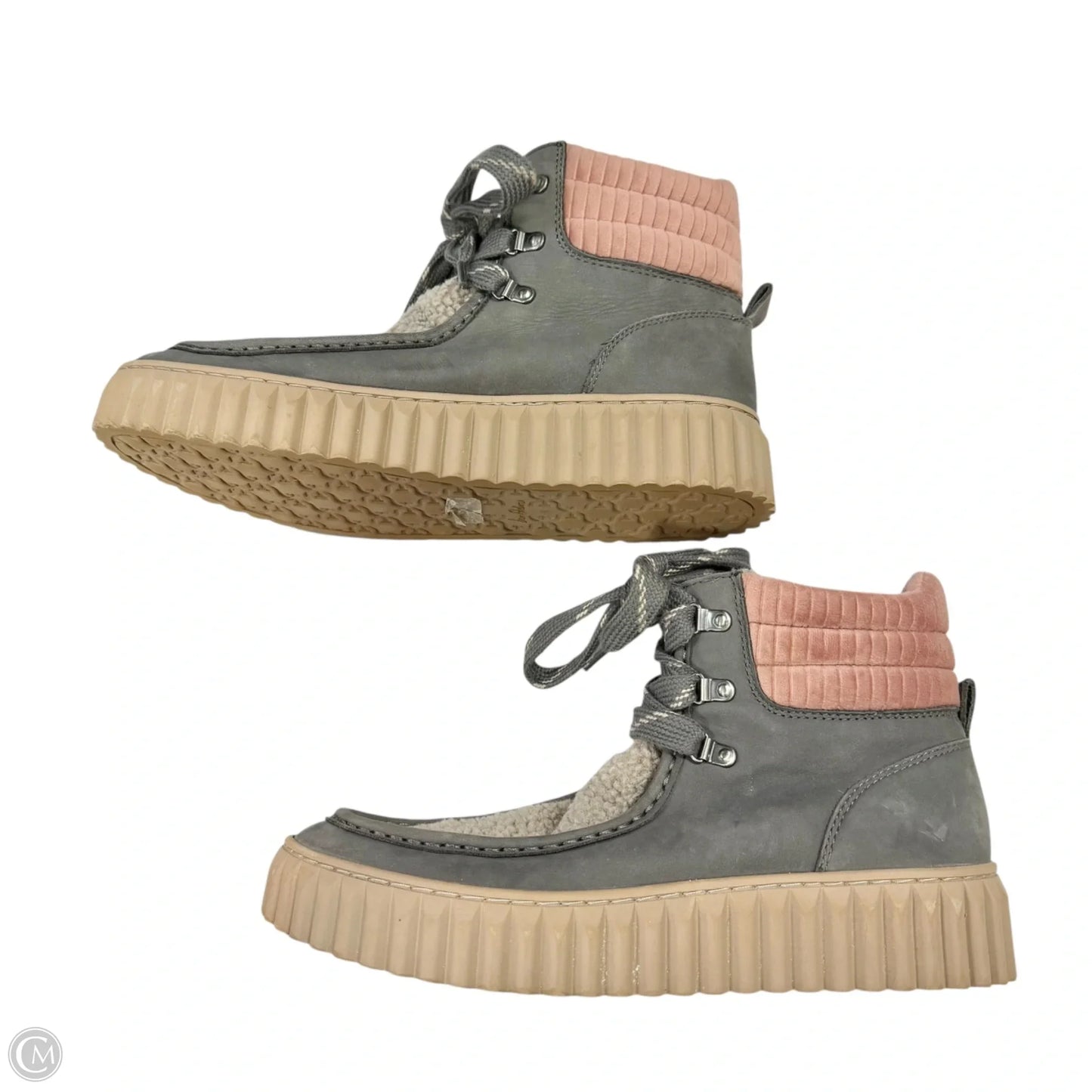 Boots Snow By Sam Edelman In Grey & Pink, Size: 11