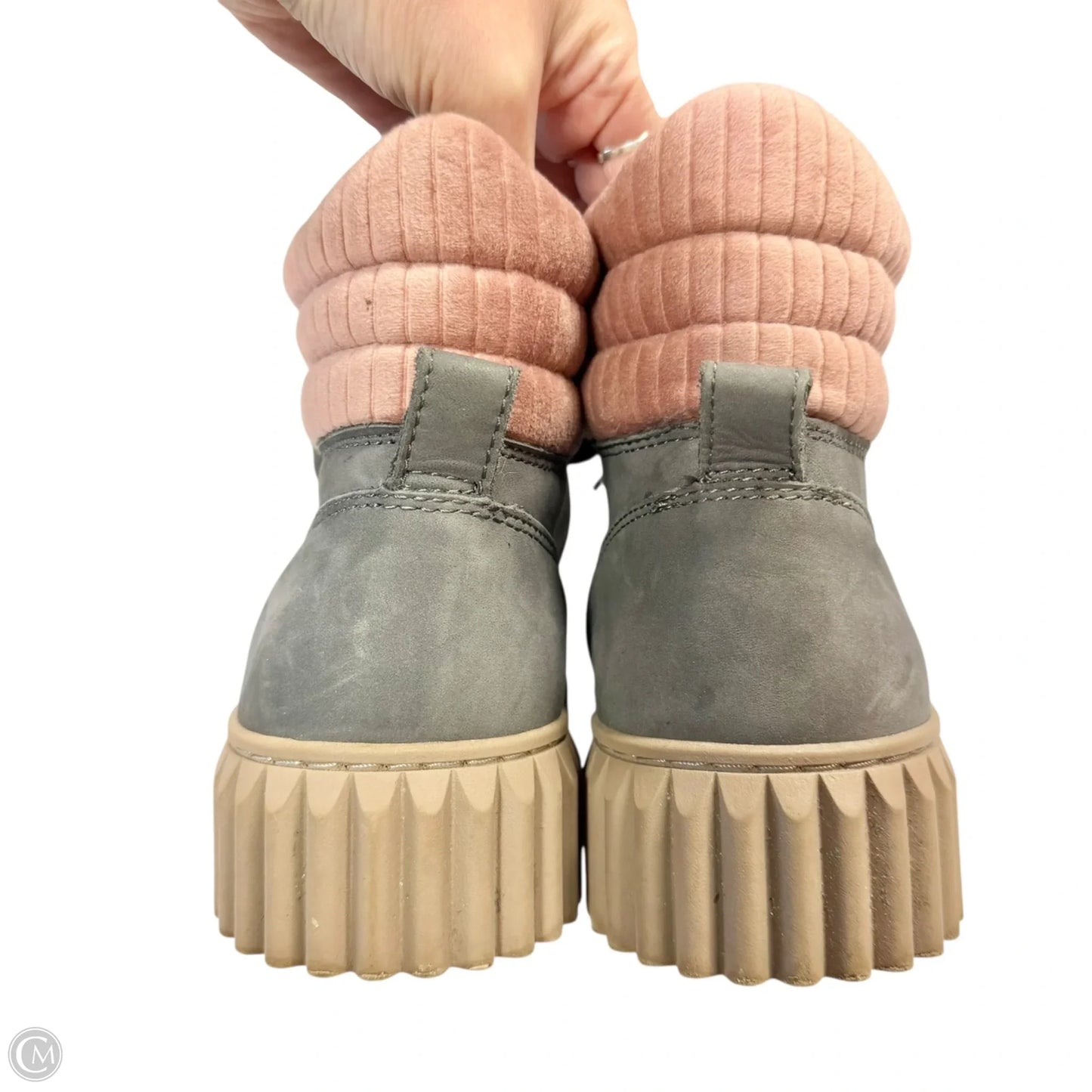 Boots Snow By Sam Edelman In Grey & Pink, Size: 11