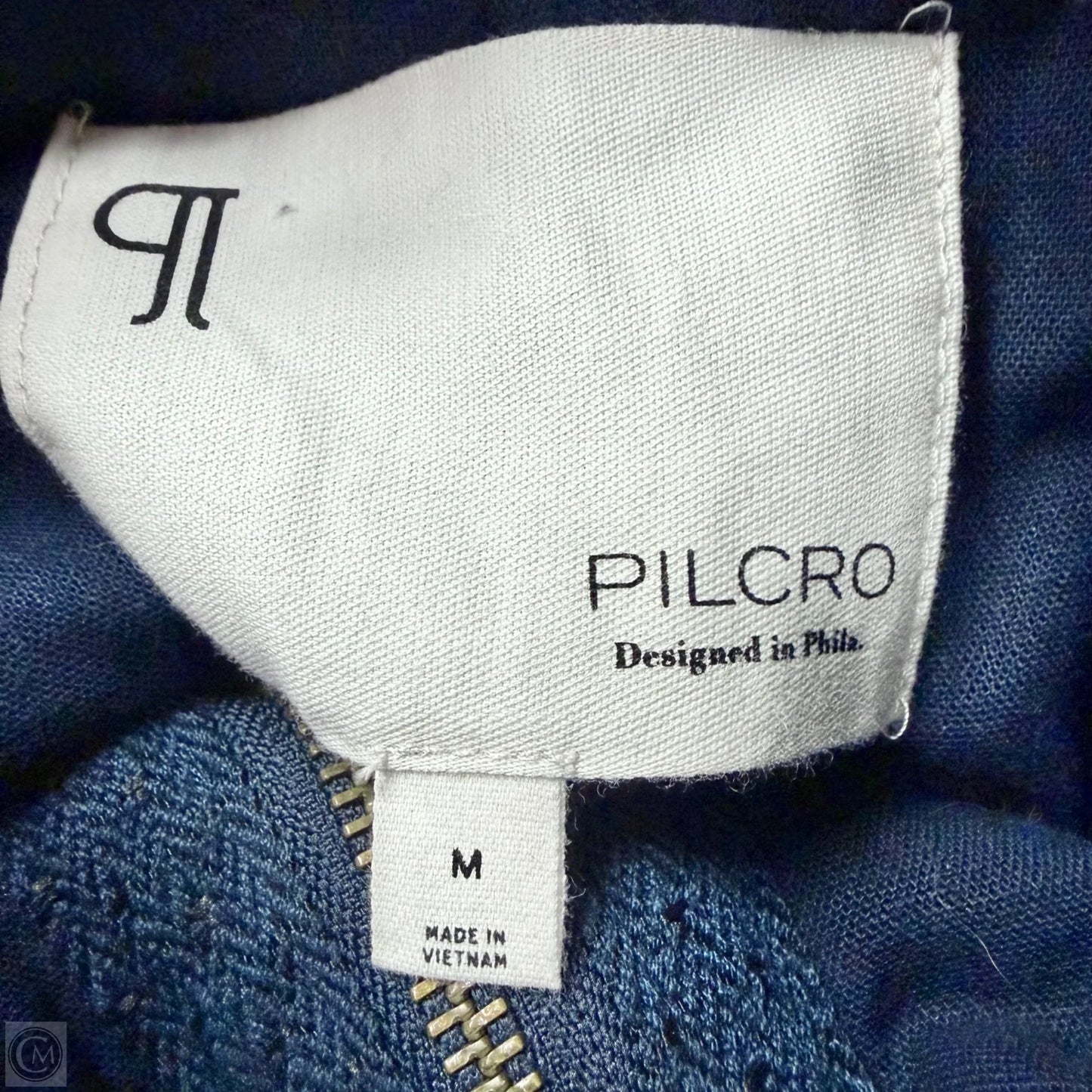 Coat Faux Fur & Sherpa By Pilcro In Navy, Size: M