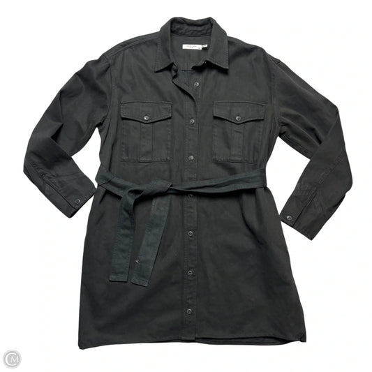 Dress Casual Midi By Rag And Bone In Black Denim, Size: S