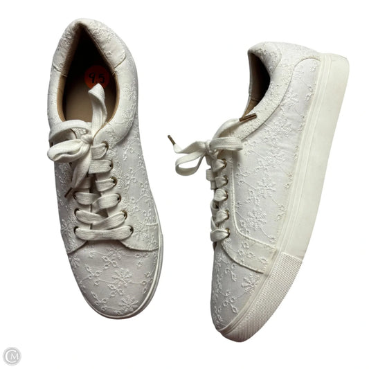 Shoes Sneakers By Loft In White, Size: 9.5