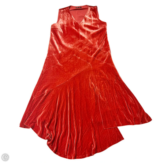 Dress Designer By Lafayette 148 In Red, Size: Xl