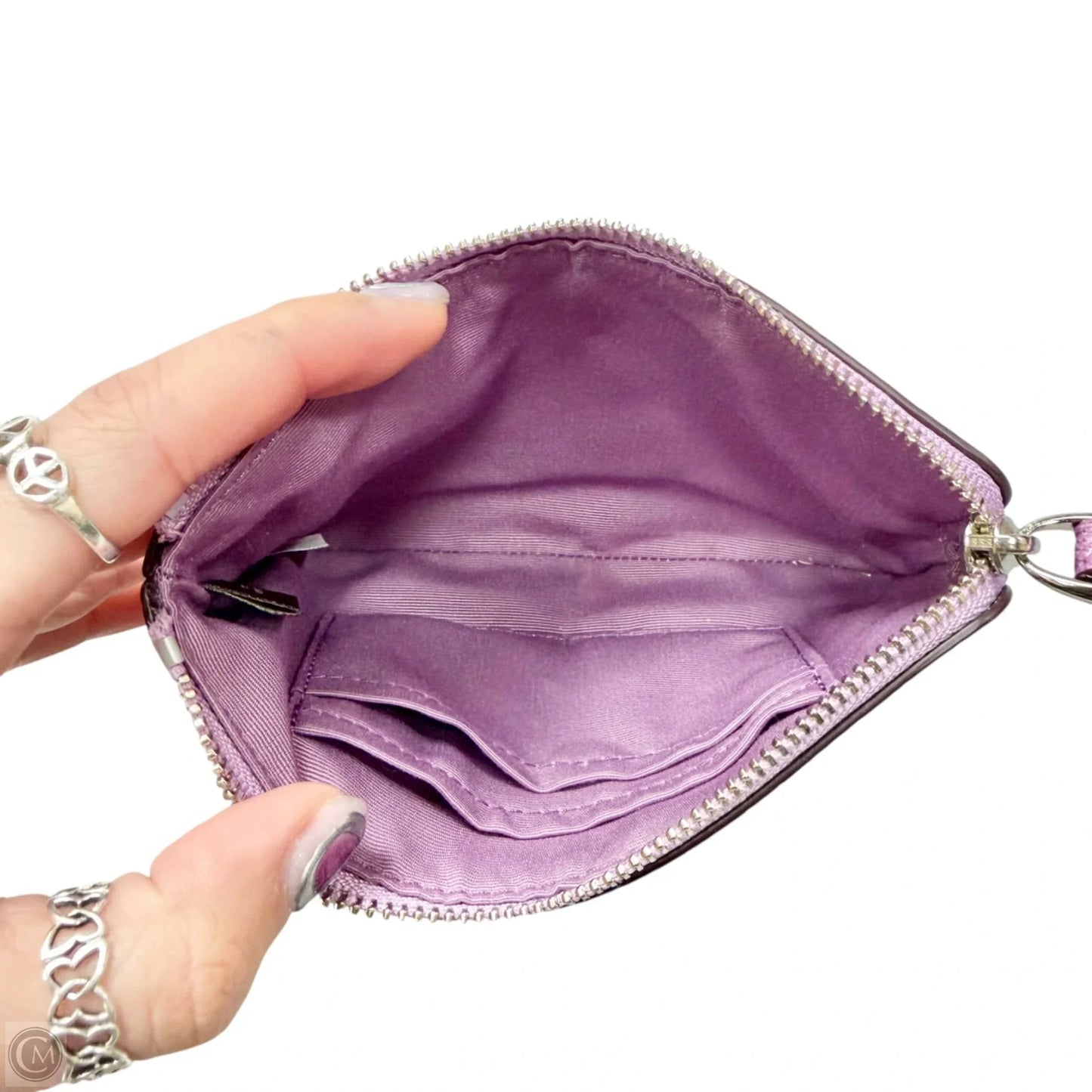 Wristlet Designer By Coach, Size: Medium