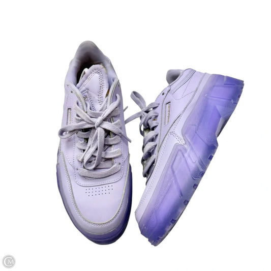 Shoes Sneakers By Reebok In Purple, Size: 7