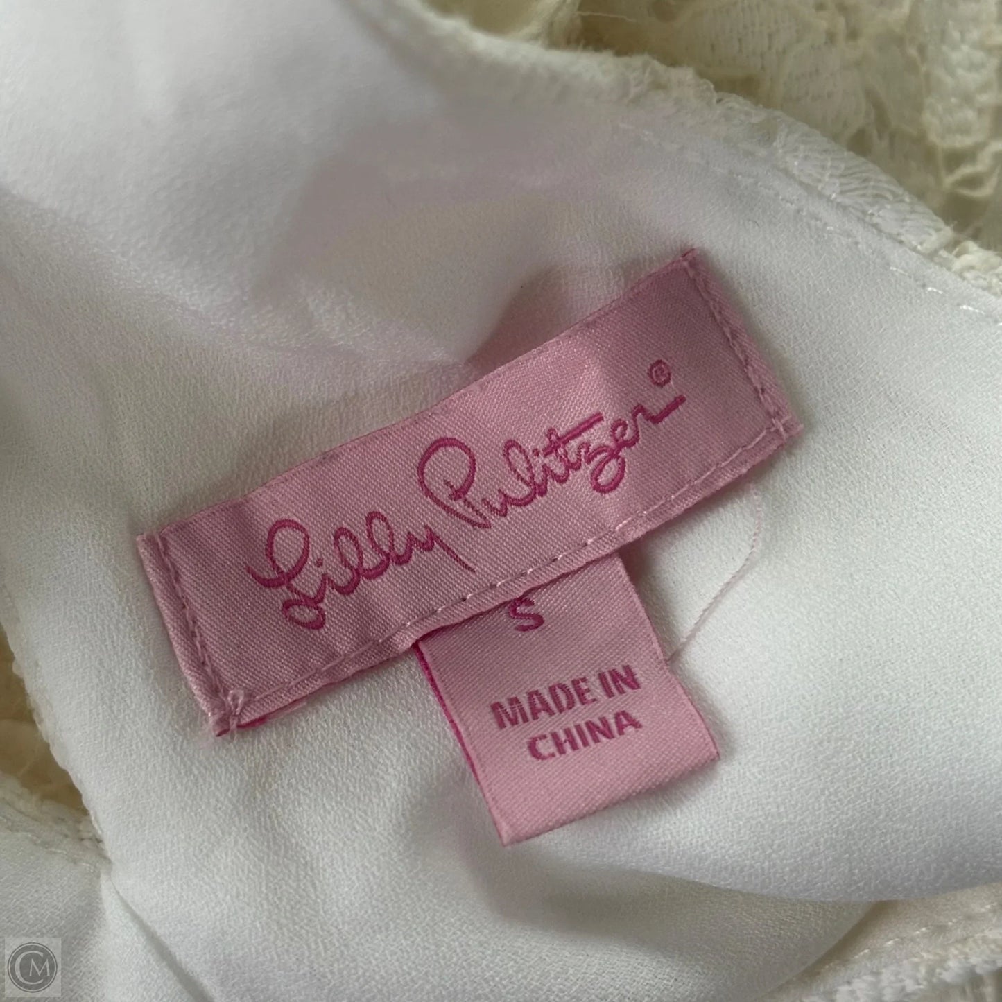 Dress Designer By Lilly Pulitzer In White, Size: S
