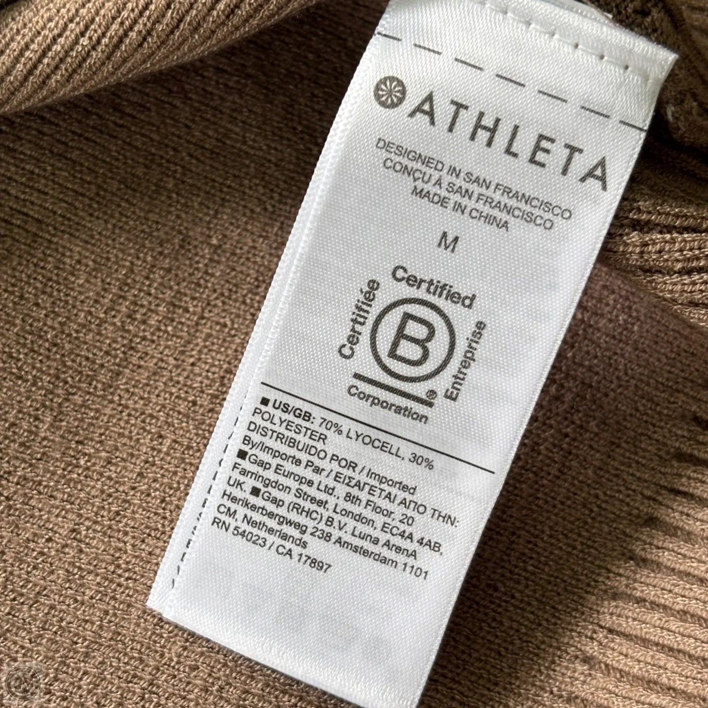 Cardigan By Athleta In Brown, Size: M