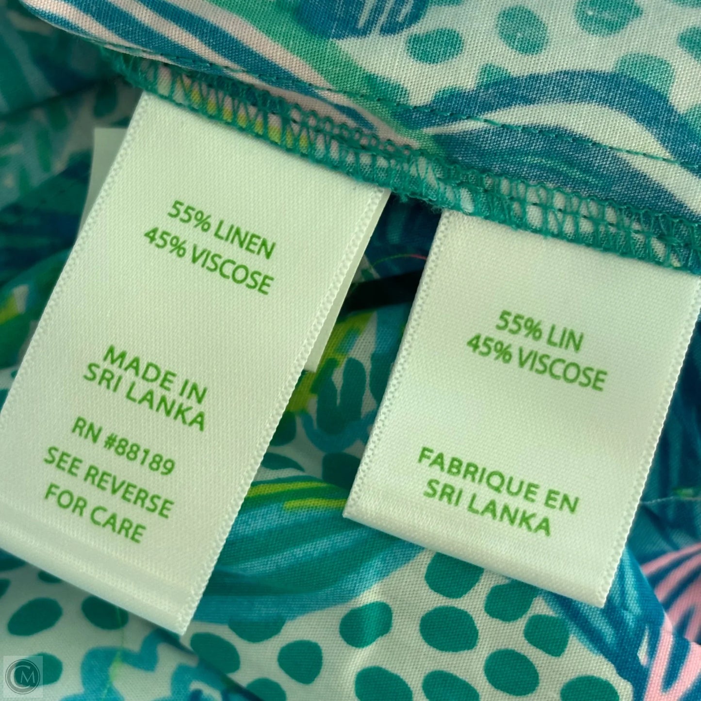 Skirt Designer By Lilly Pulitzer In Blue & Green, Size: M