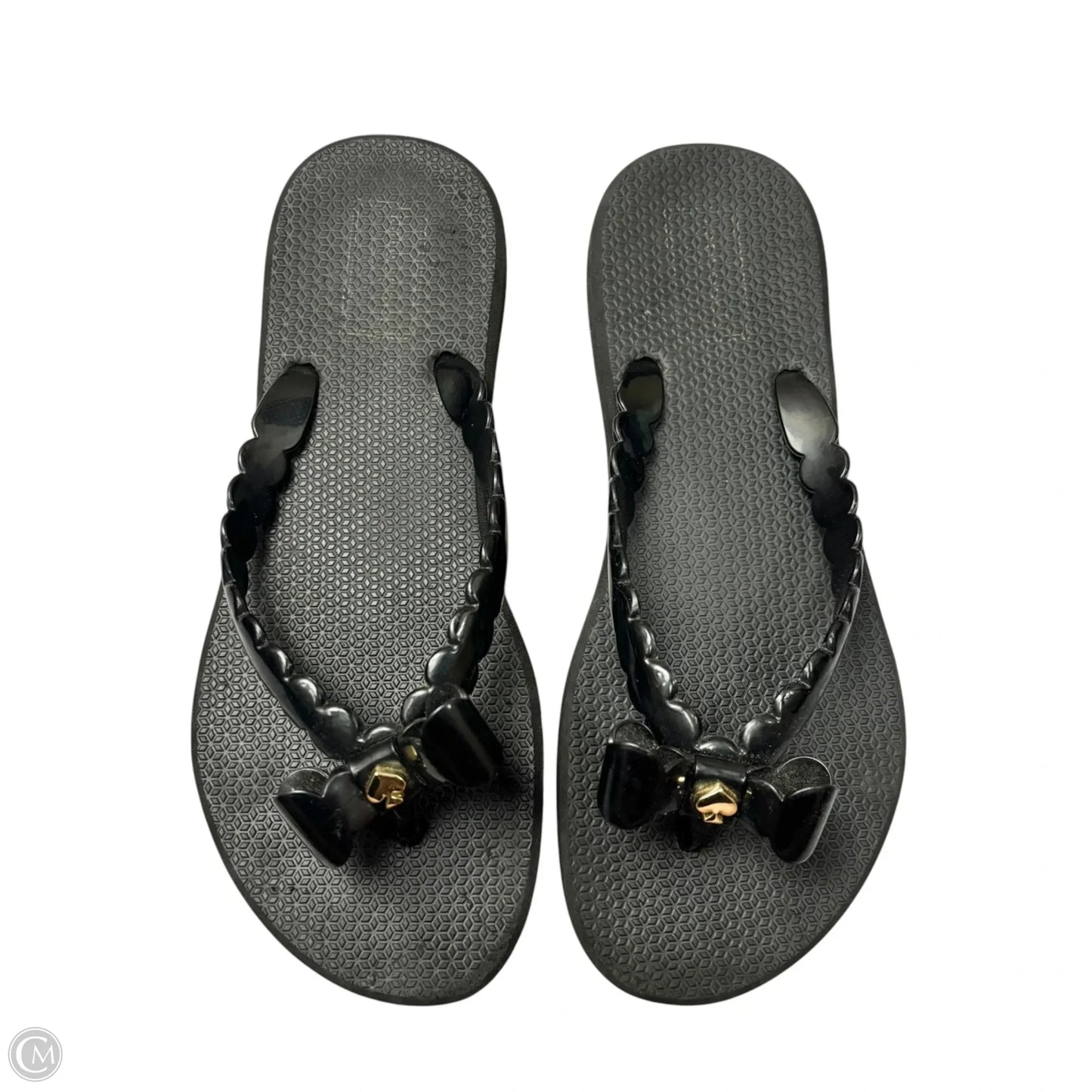 Sandals Designer By Kate Spade In Black, Size: 7