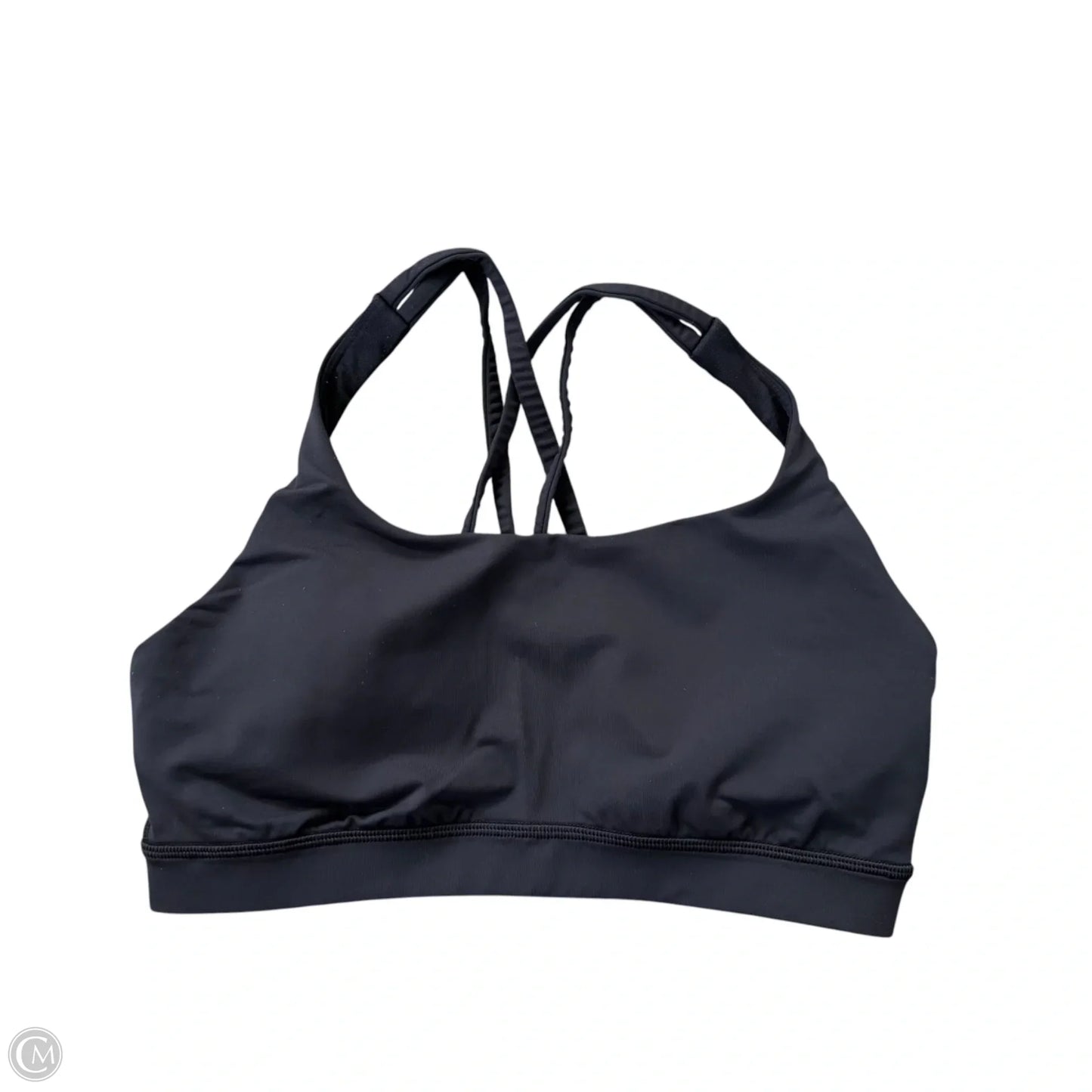 Athletic Bra By Lululemon In Black, Size: M