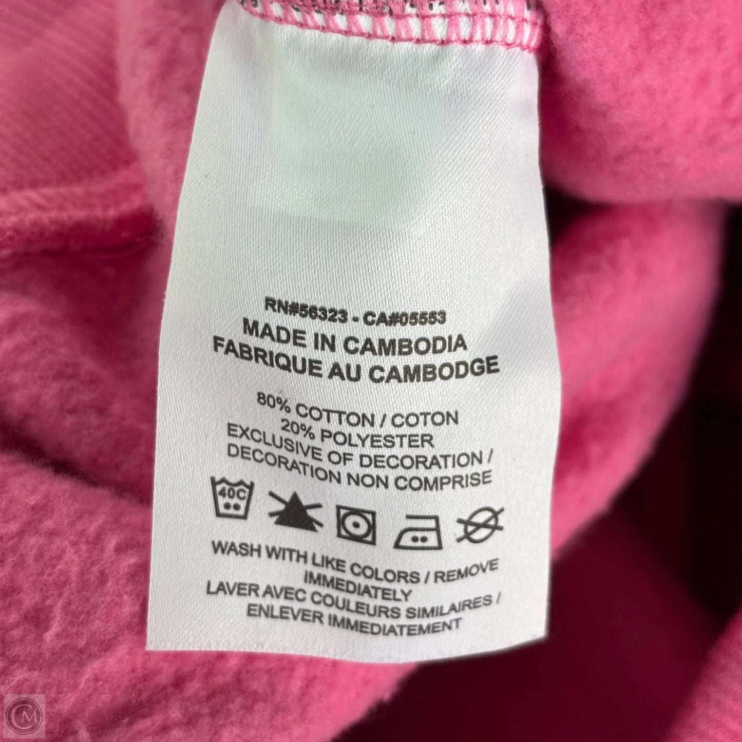 Athletic Pants By Nike Apparel In Pink, Size: M