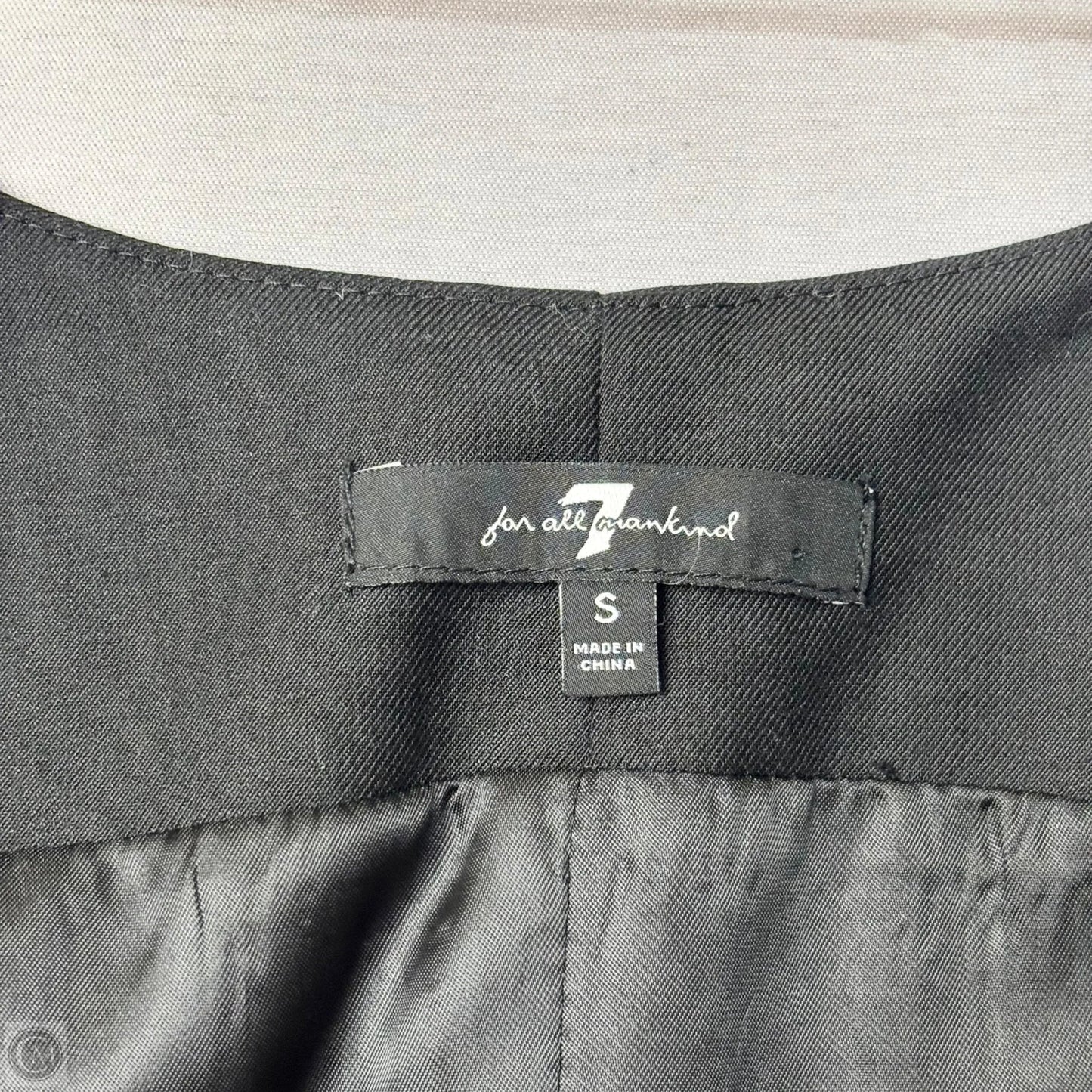 Vest Other By 7 For All Mankind In Black, Size: S