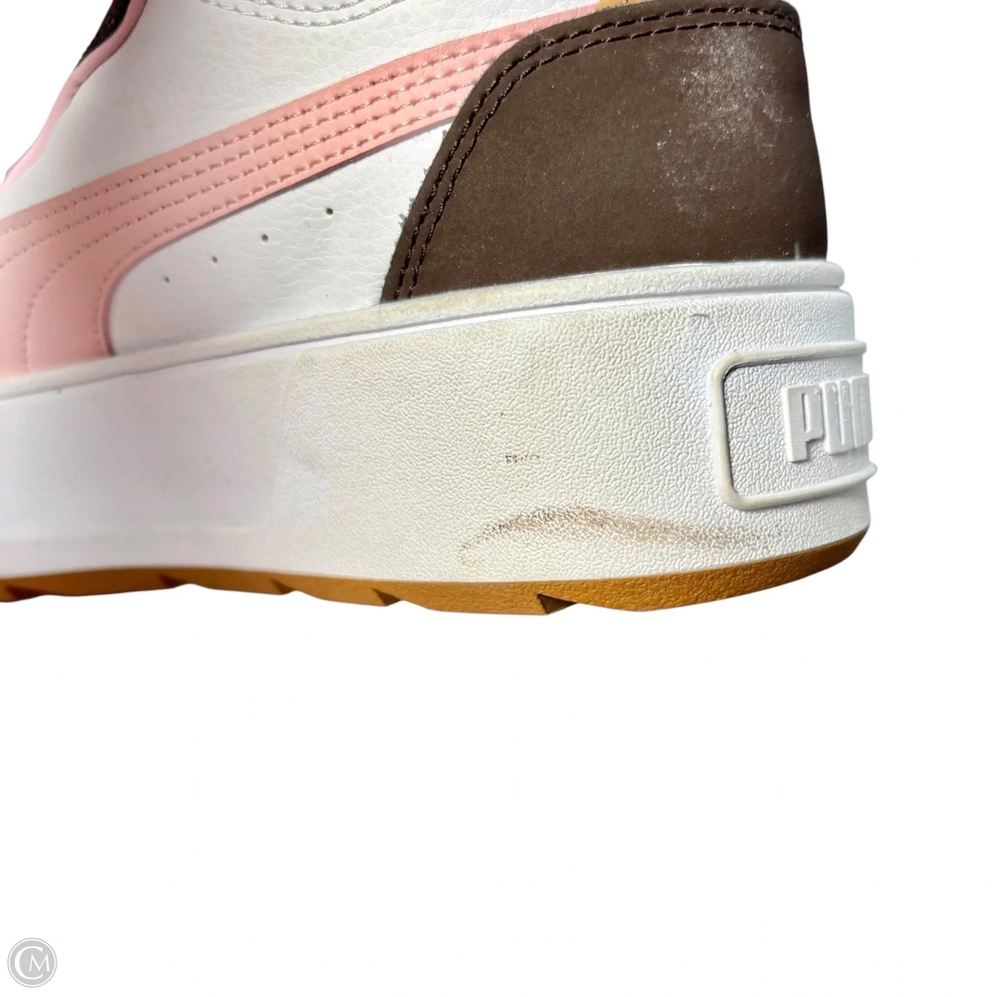 Shoes Sneakers By Puma In Brown & Pink, Size: 10