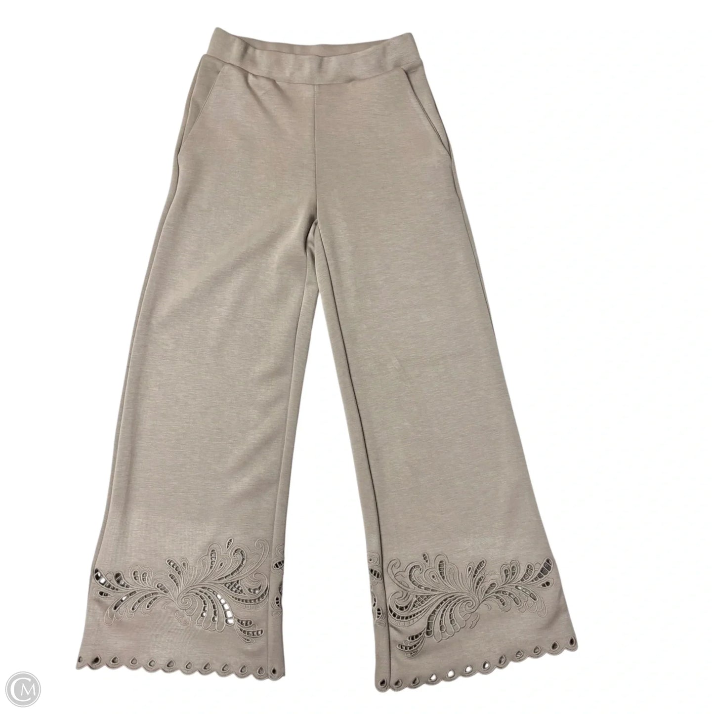 Pants Wide Leg By Elie Tahari In Brown, Size: Xs