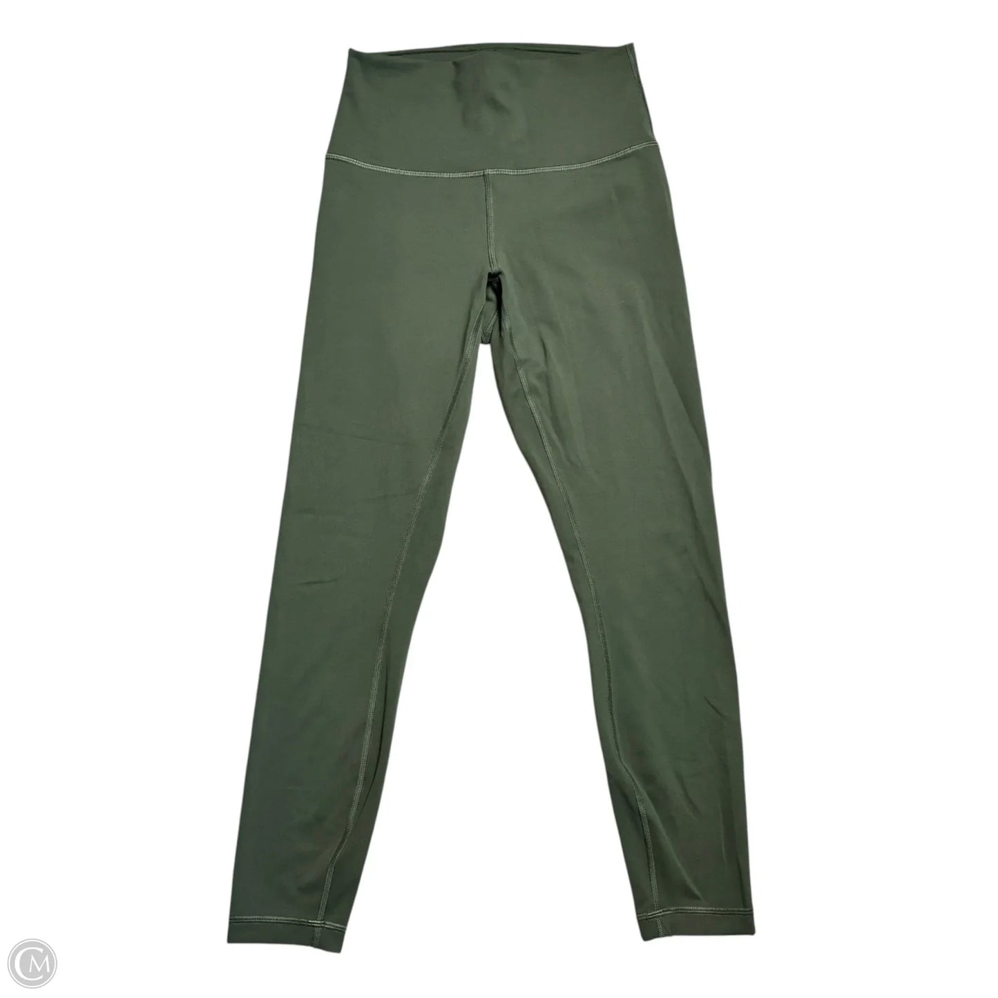 Athletic Leggings By Lululemon In Green, Size: S