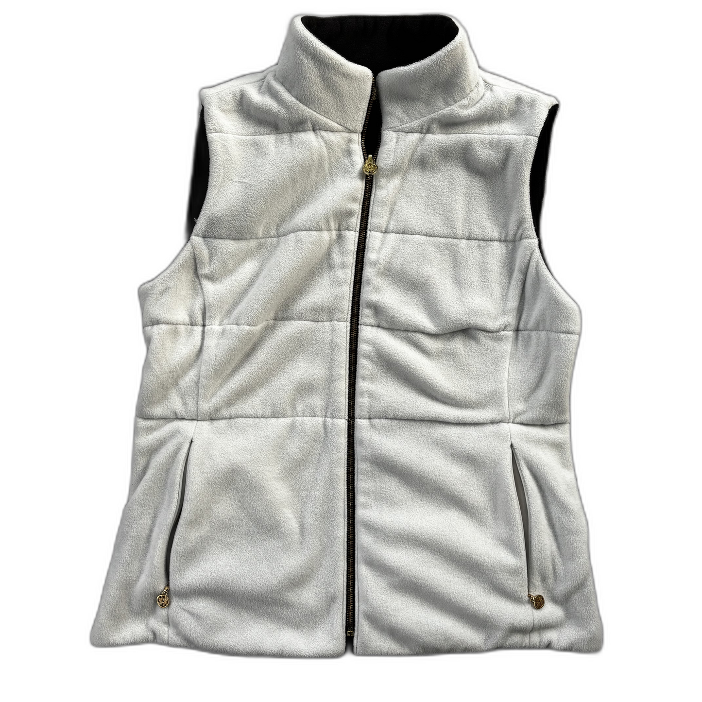 Vest Designer By Lilly Pulitzer In Black & White, Size: L