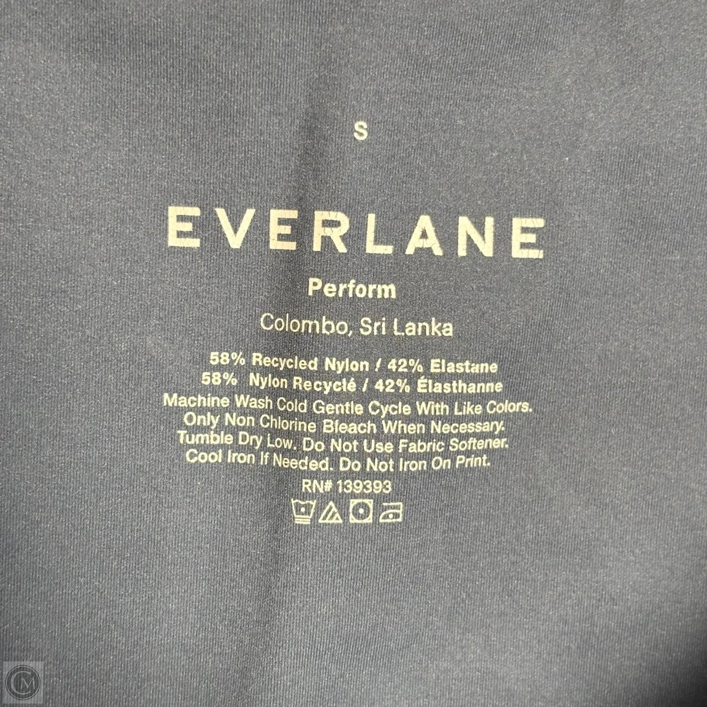 Athletic Shorts By Everlane In Blue, Size: S