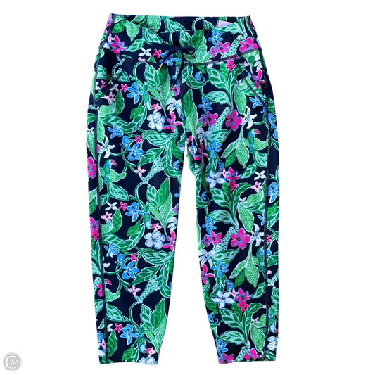 Pants Designer By Lilly Pulitzer In Blue & Green, Size: M