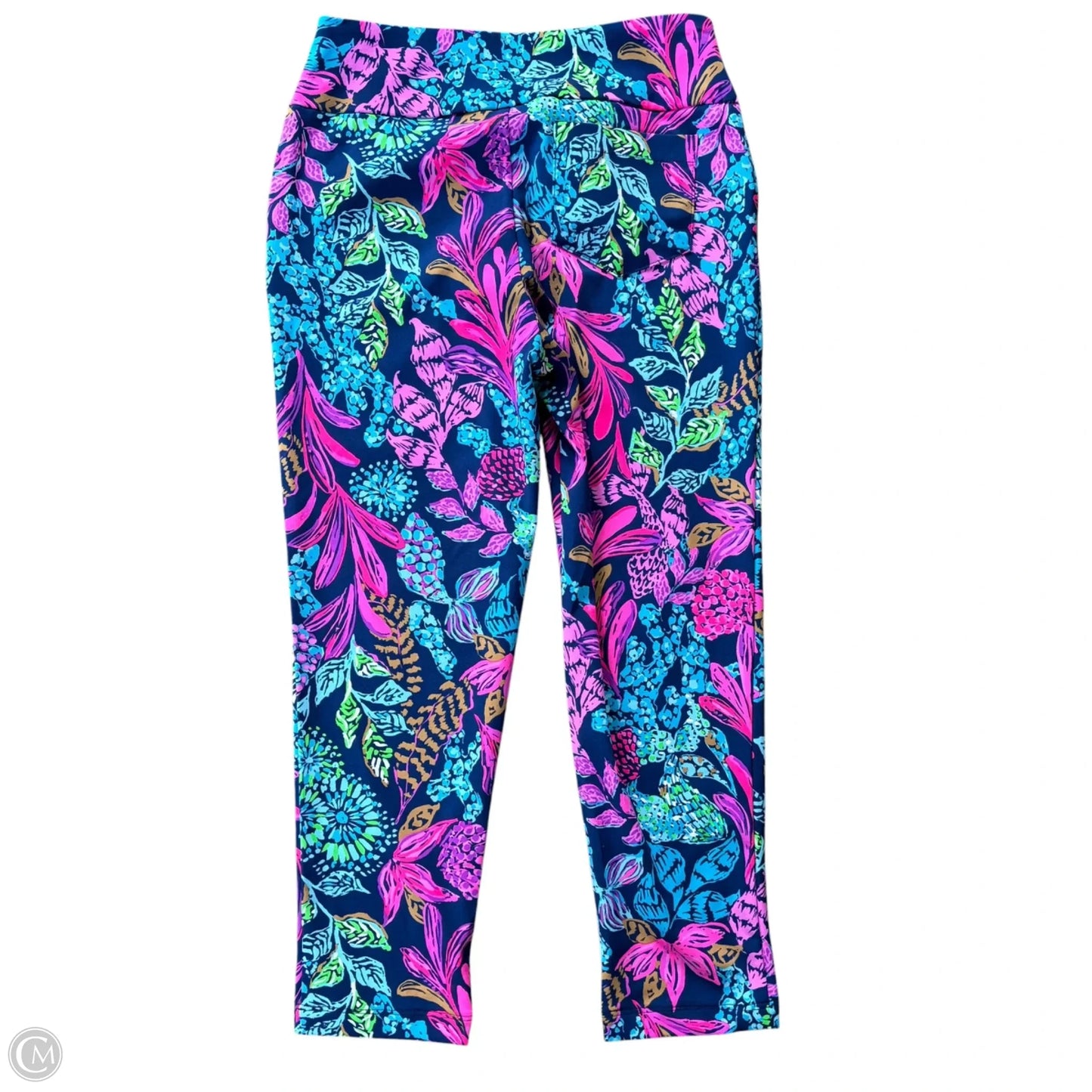 Pants Designer By Lilly Pulitzer In Blue & Purple, Size: S