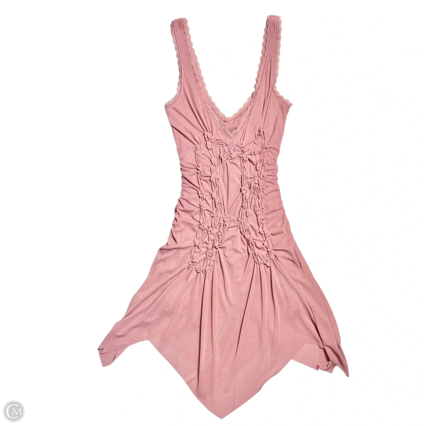 Dress Party Midi By Zara In Pink, Size: S