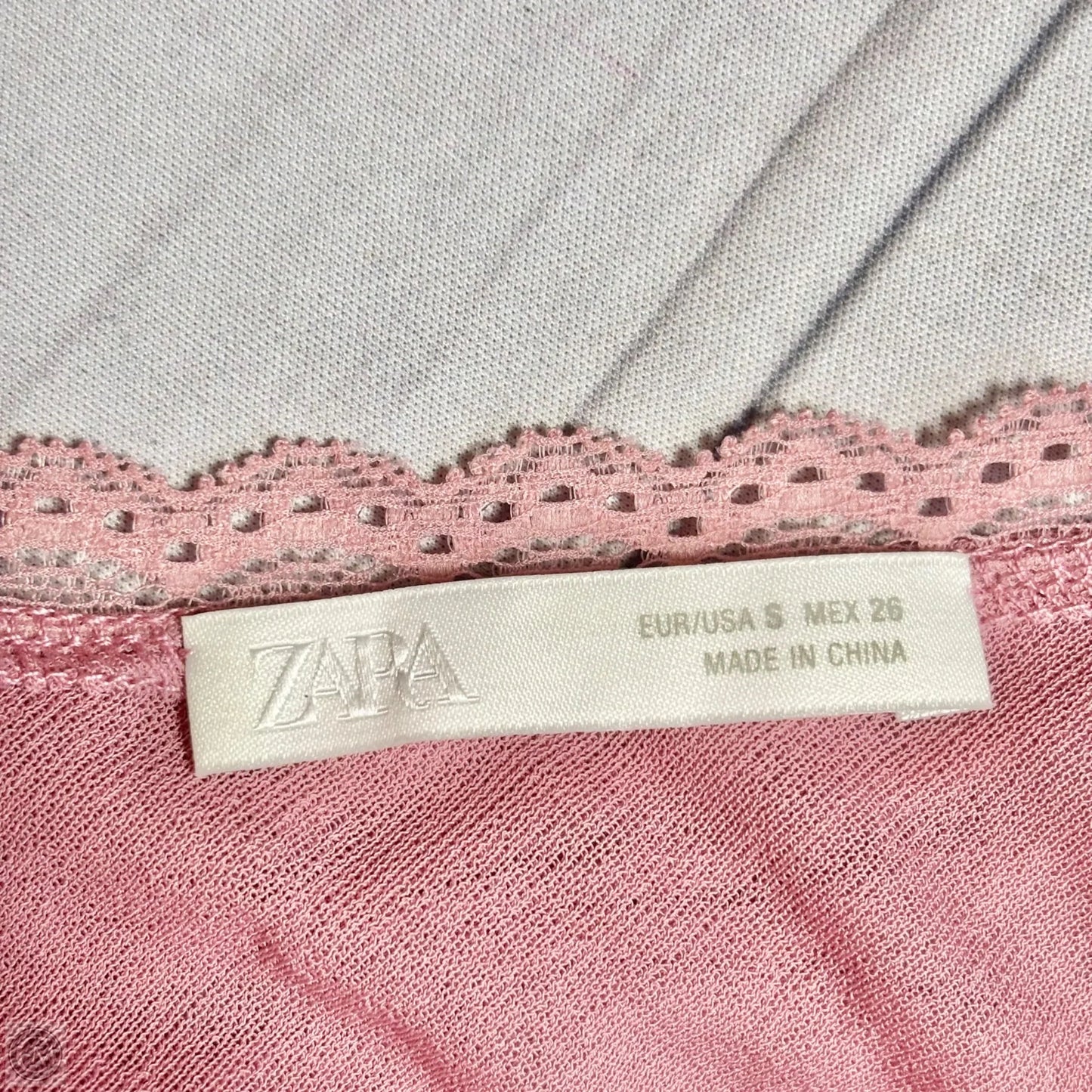 Dress Party Midi By Zara In Pink, Size: S