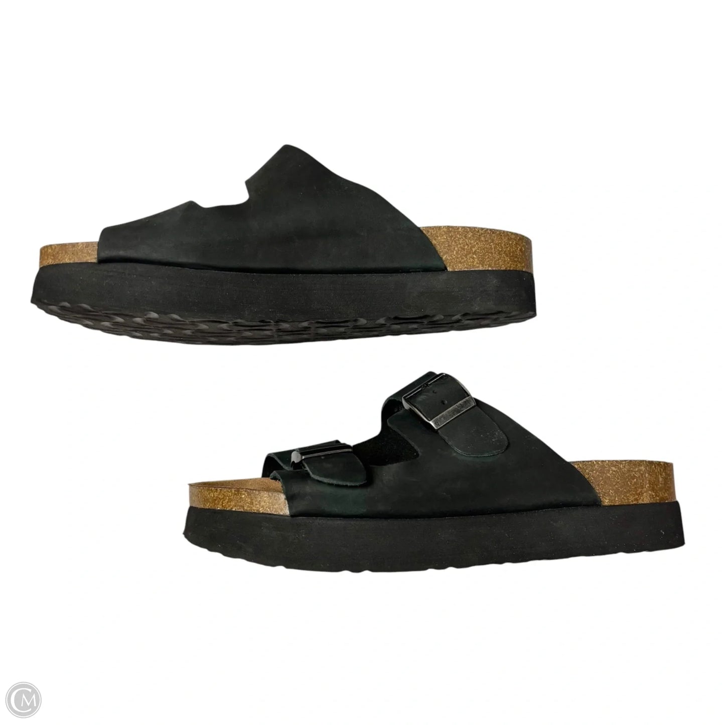 Sandals Flats By White Mountain In Black & Brown, Size: 9